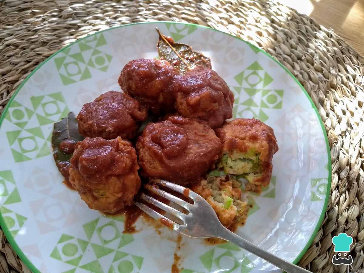 Receta de Albóndigas de calabacín
