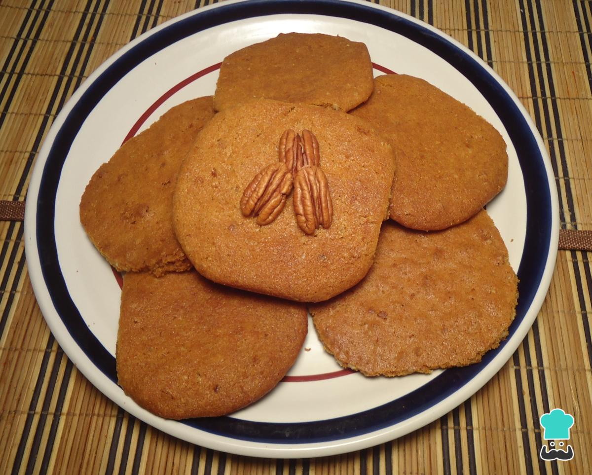 Receta de Galletas de nueces y miel