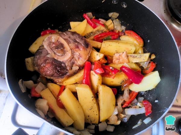 Receta de Pantrucas con huesos carnudos - Paso 5