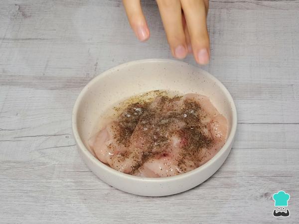 Receta de Pollo con salsa de soja - Paso 2