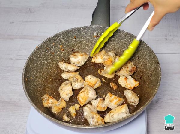Receta de Pollo con salsa de soja - Paso 3
