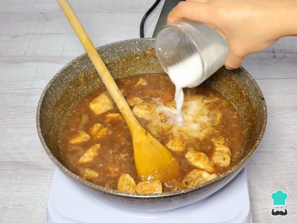 Receta de Pollo con salsa de soja - Paso 7