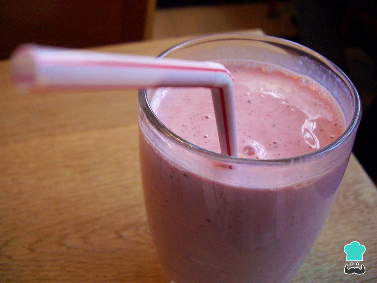 Batido de fresas con Thermomix
