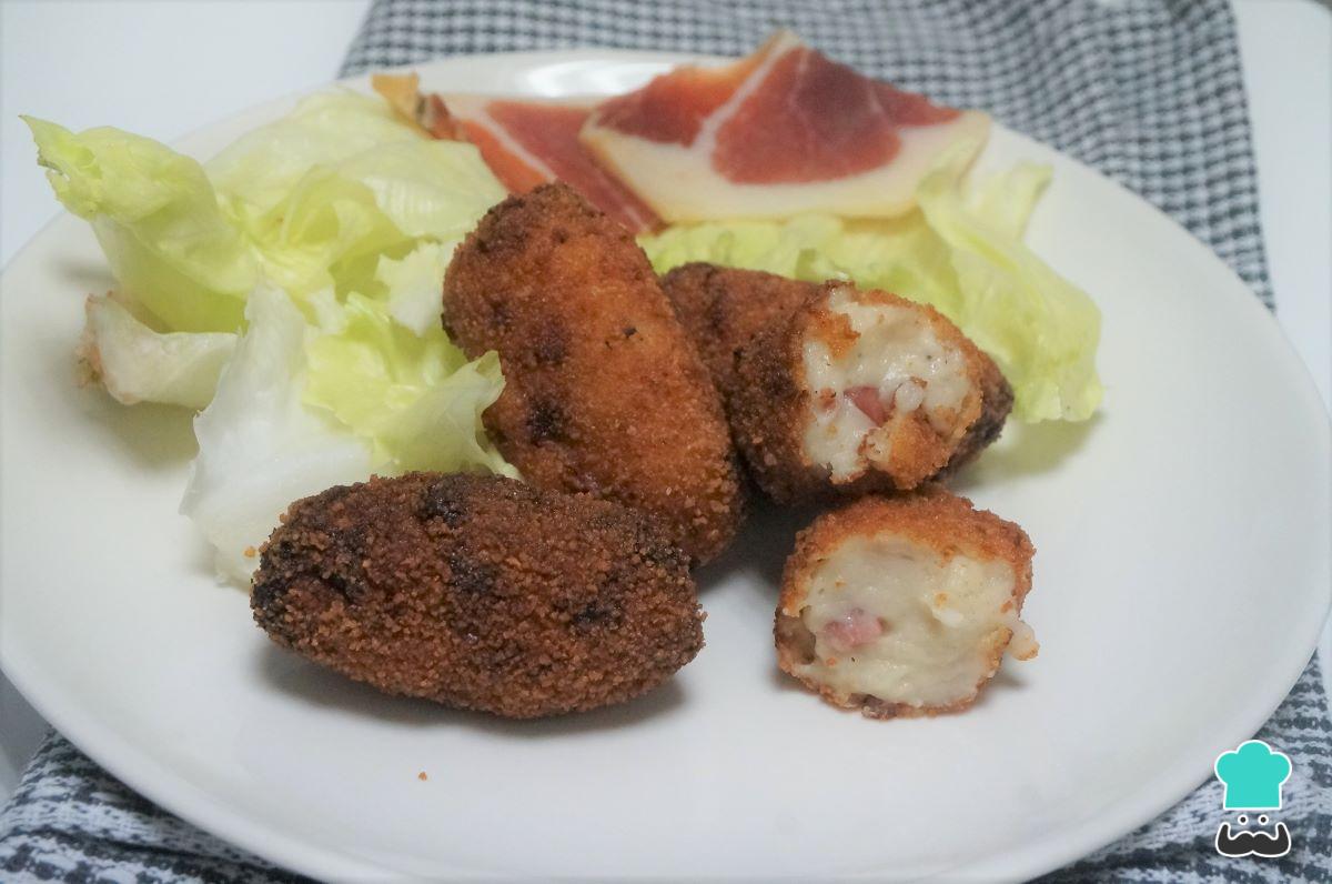 Receta de Croquetas de jamón de la abuela