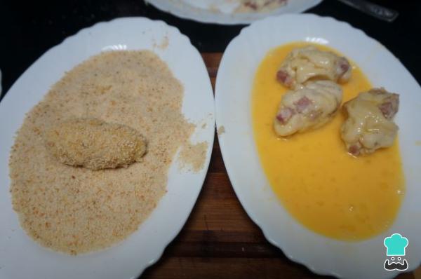 Receta de Croquetas de jamón ibérico - Paso 5