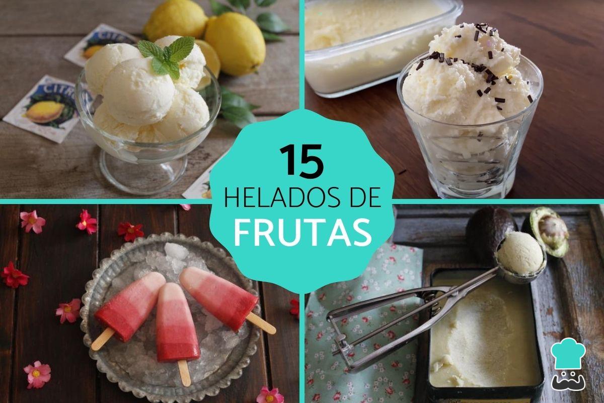 Recetas de helados de frutas caseros
