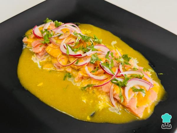 Receta de Tiradito de salmón