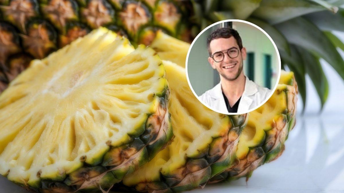 El curioso motivo por el que comer piña quita las ganas de dulce: el médico José Manuel Felices explica que, literalmente, “te rompe un poco la lengua”