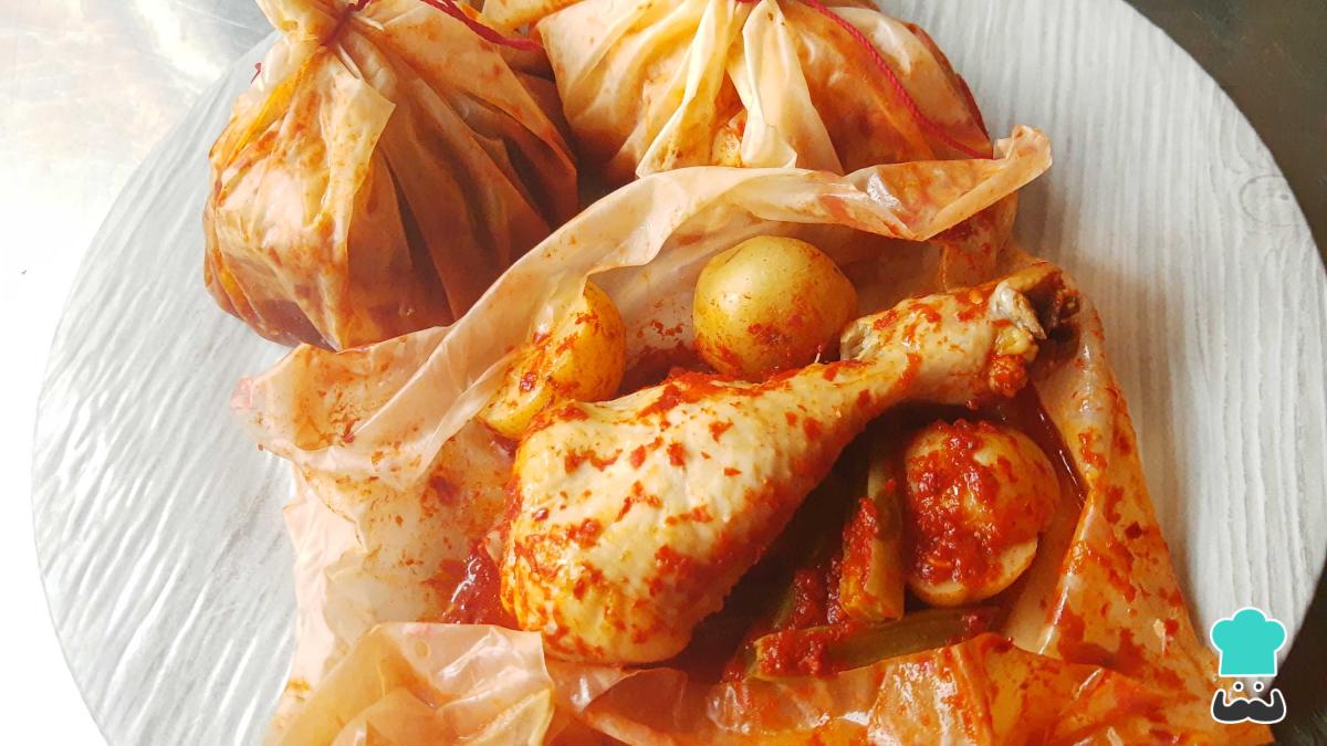 Receta de Mixiotes navideños