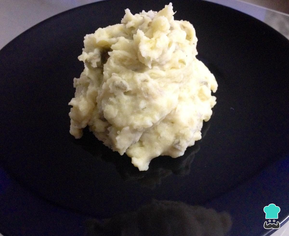 Receta de Puré de patatas rústico