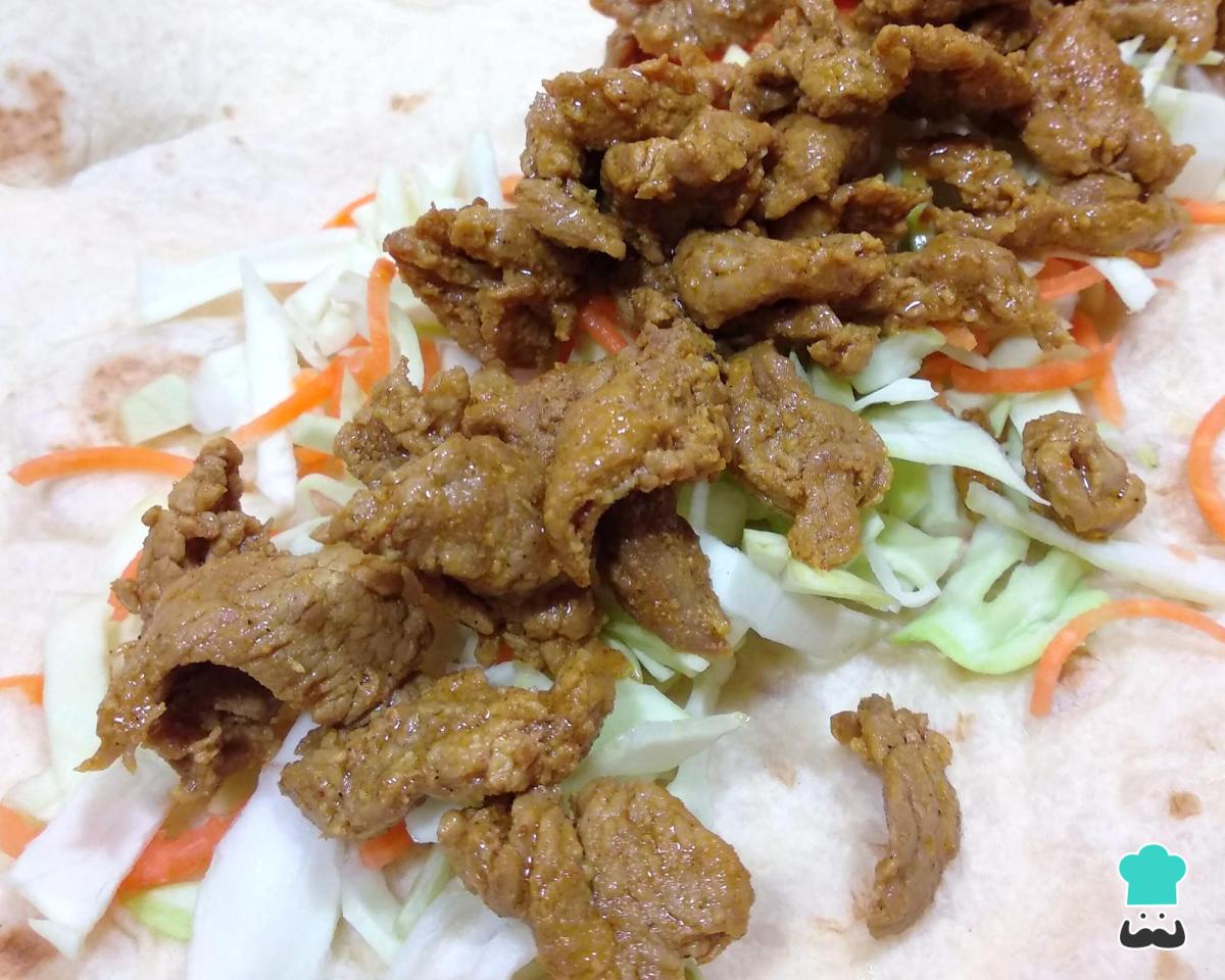 Receta de Carne de kebab casera