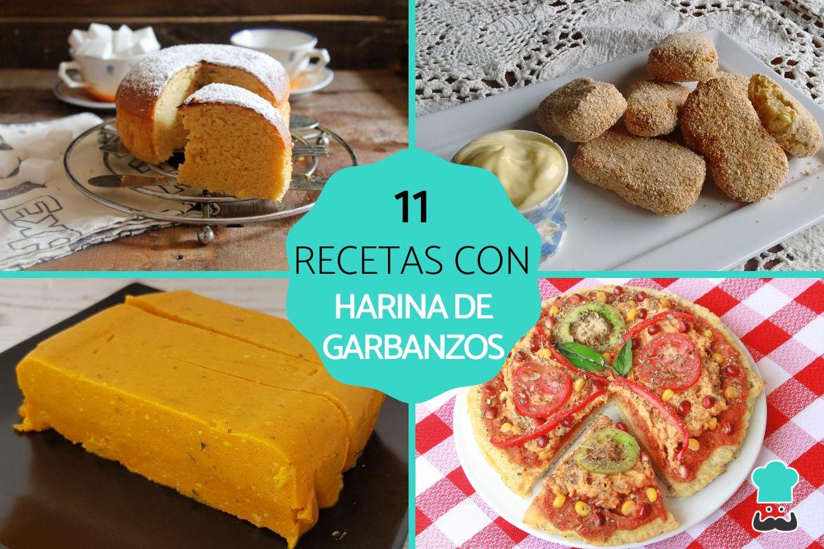 Recetas con harina de garbanzos