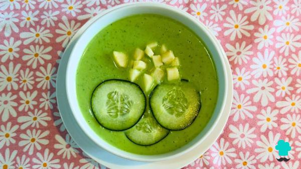 Receta de Sopa fría de pepino y manzana: el plato más fresco y ligero del verano - Paso 6