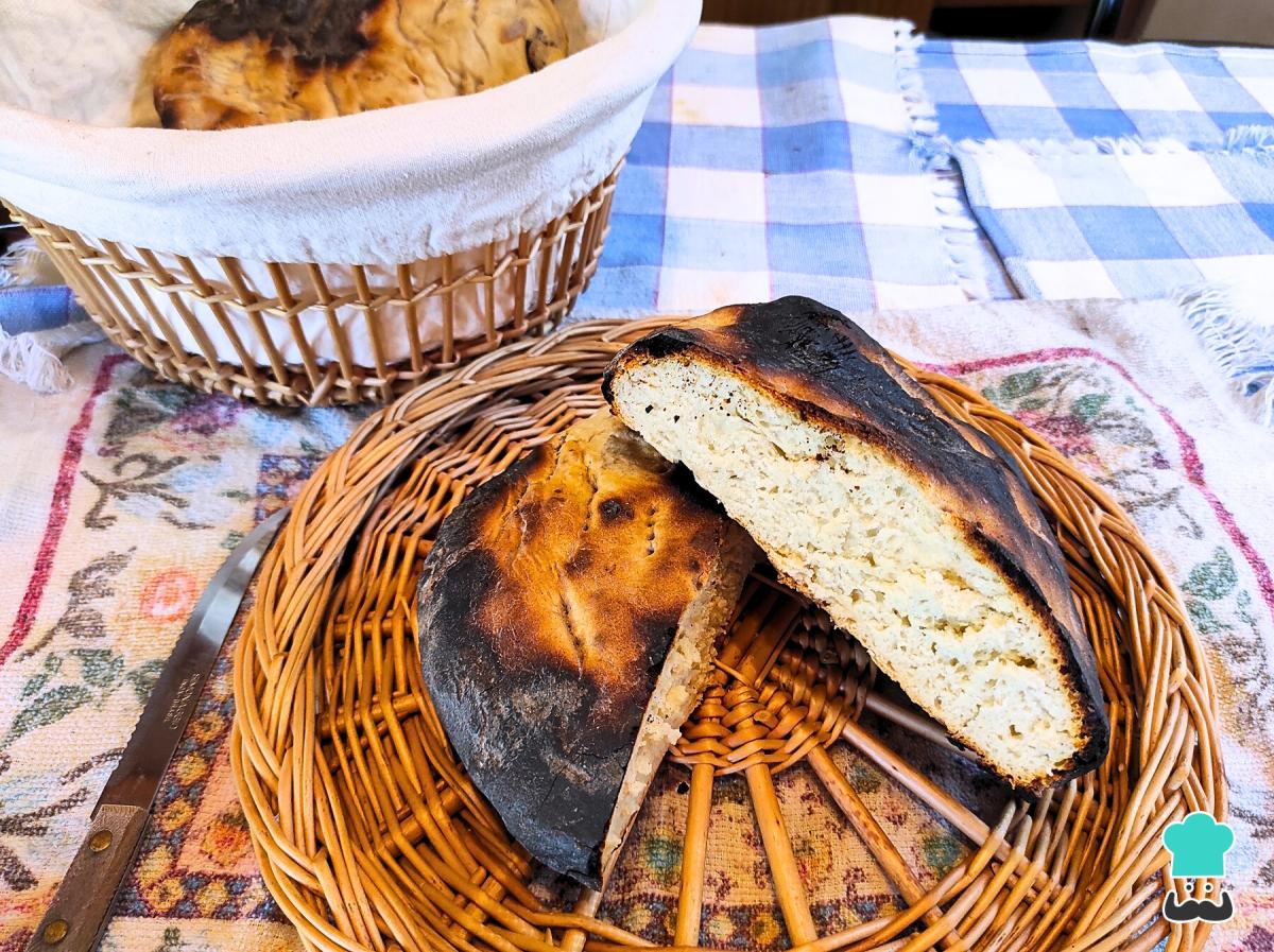 Receta de Tortilla de rescoldo