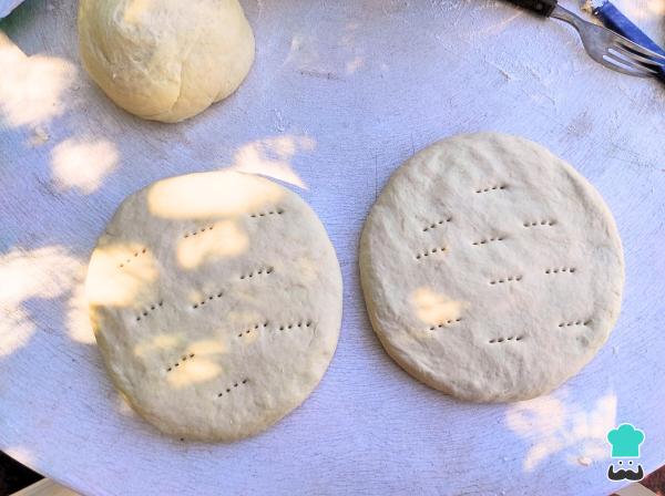 Receta de Tortilla de rescoldo - Paso 4