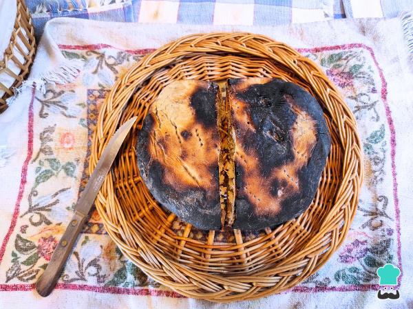 Receta de Tortilla de rescoldo - Paso 7