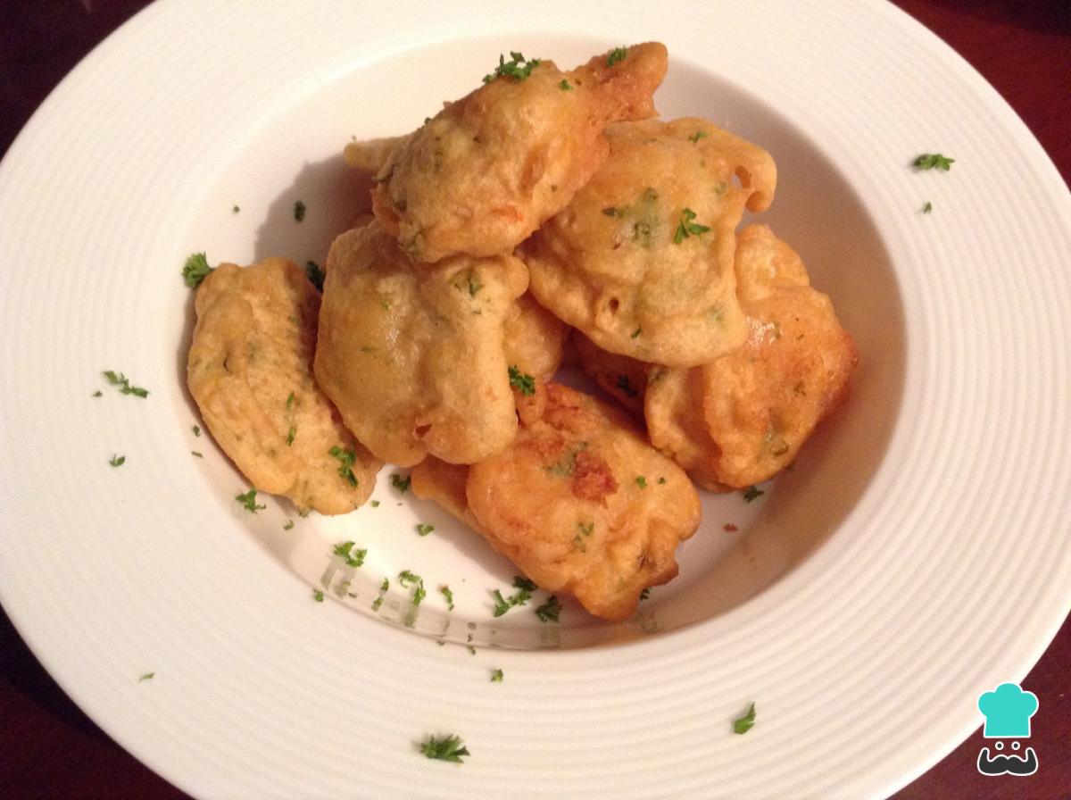 Receta de Tortillitas de camarones