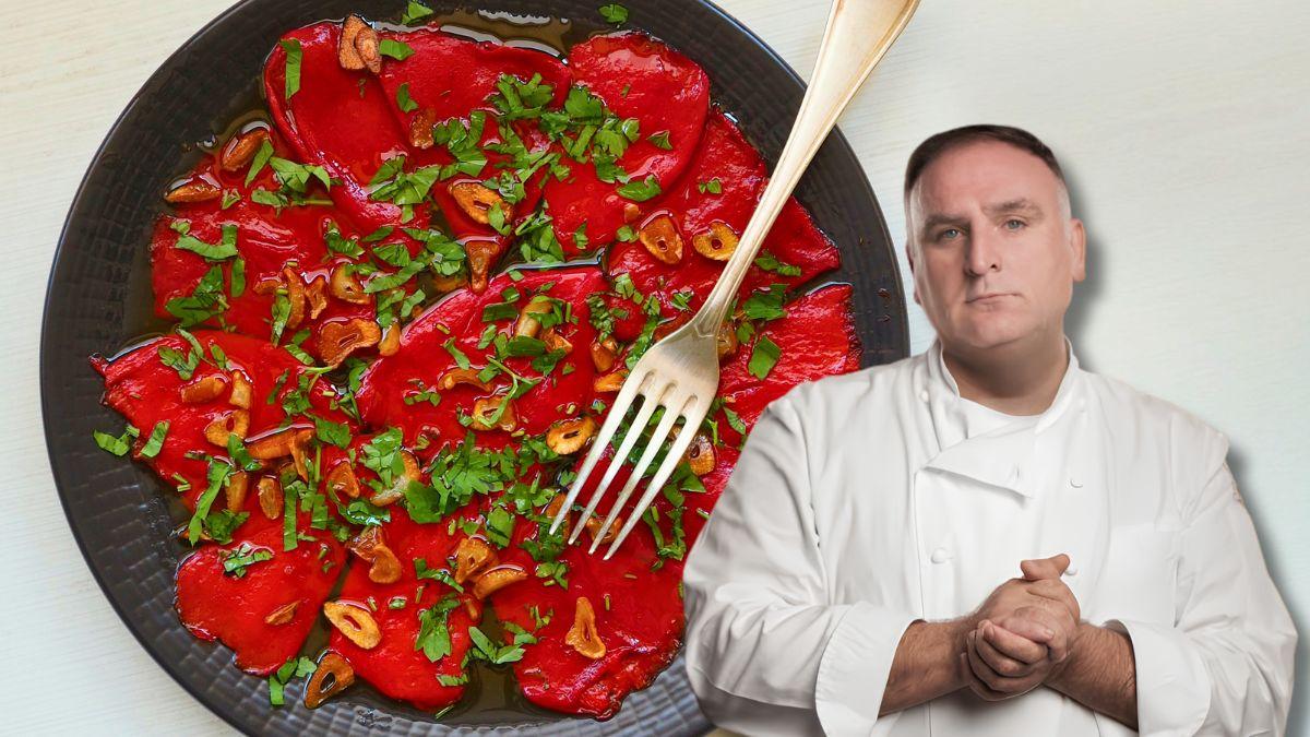 José Andrés, chef: “Los pimientos de bote no se mejoran con azúcar, sino con 2 dientes de ajo y 4 cucharadas de aceite”