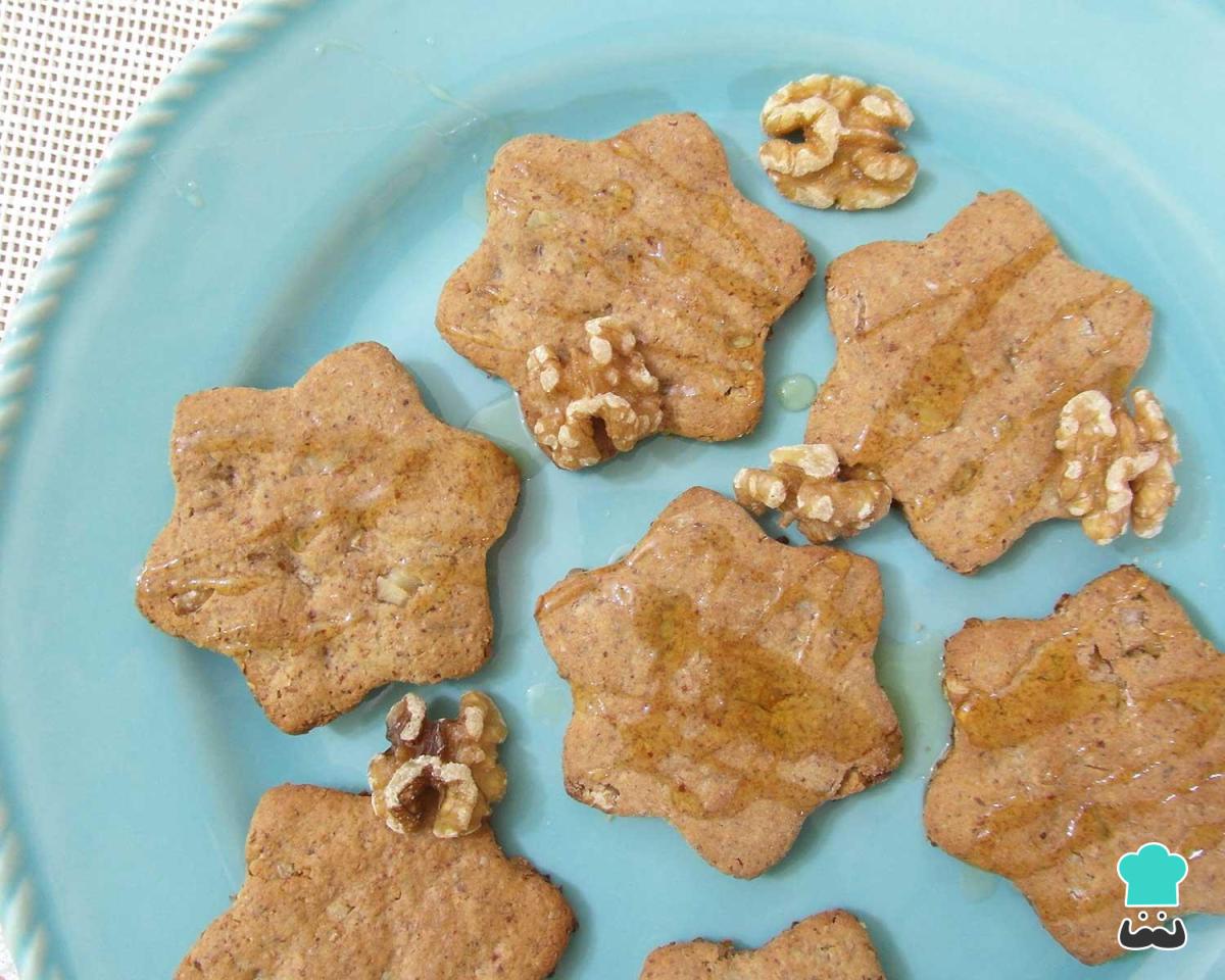 Receta de Galletas de harina de almendra sin azúcar y sin lactosa