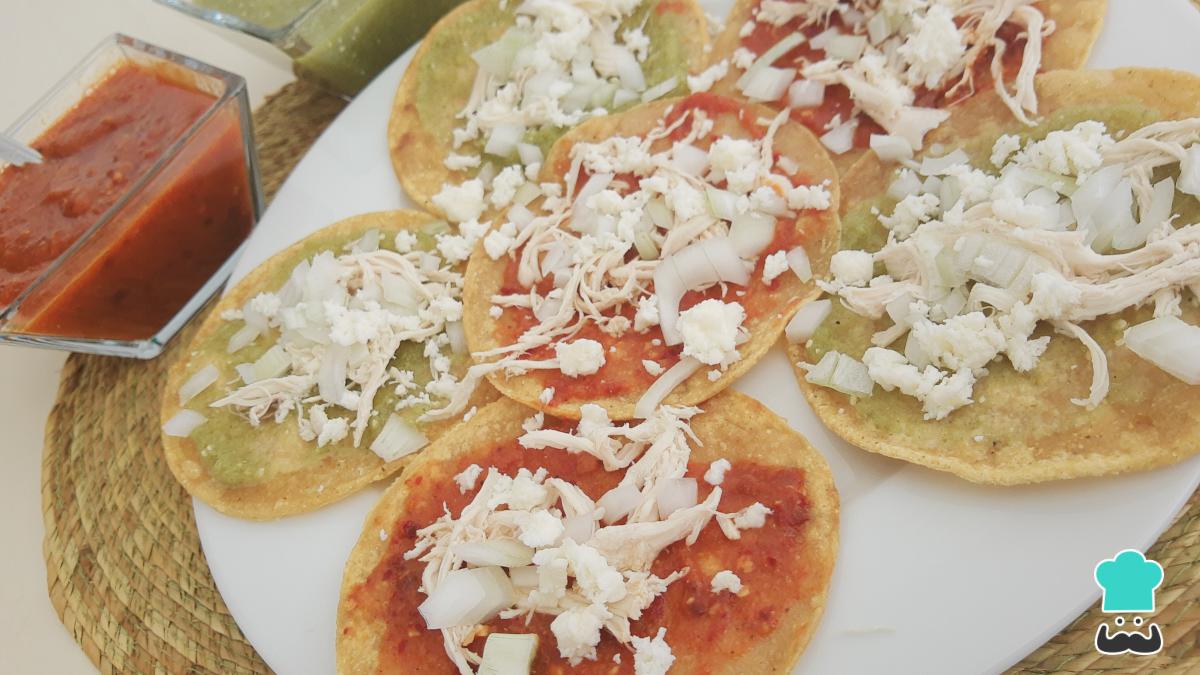 Receta de Chalupas de Puebla