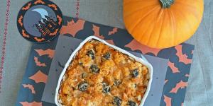 Receta de Pasta al horno con tomate y queso - Especial Halloween