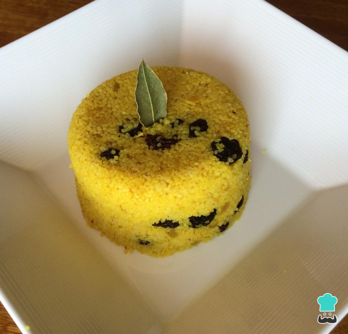 Receta de Cuscús con cúrcuma