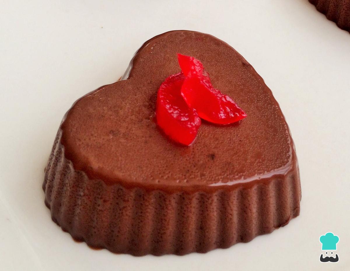 Receta de Gelatina de chocolate light