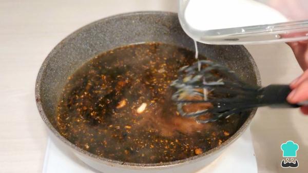 Receta de Pollo teriyaki con arroz - Paso 6