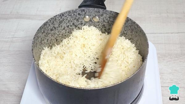 Receta de Pollo teriyaki con arroz - Paso 7