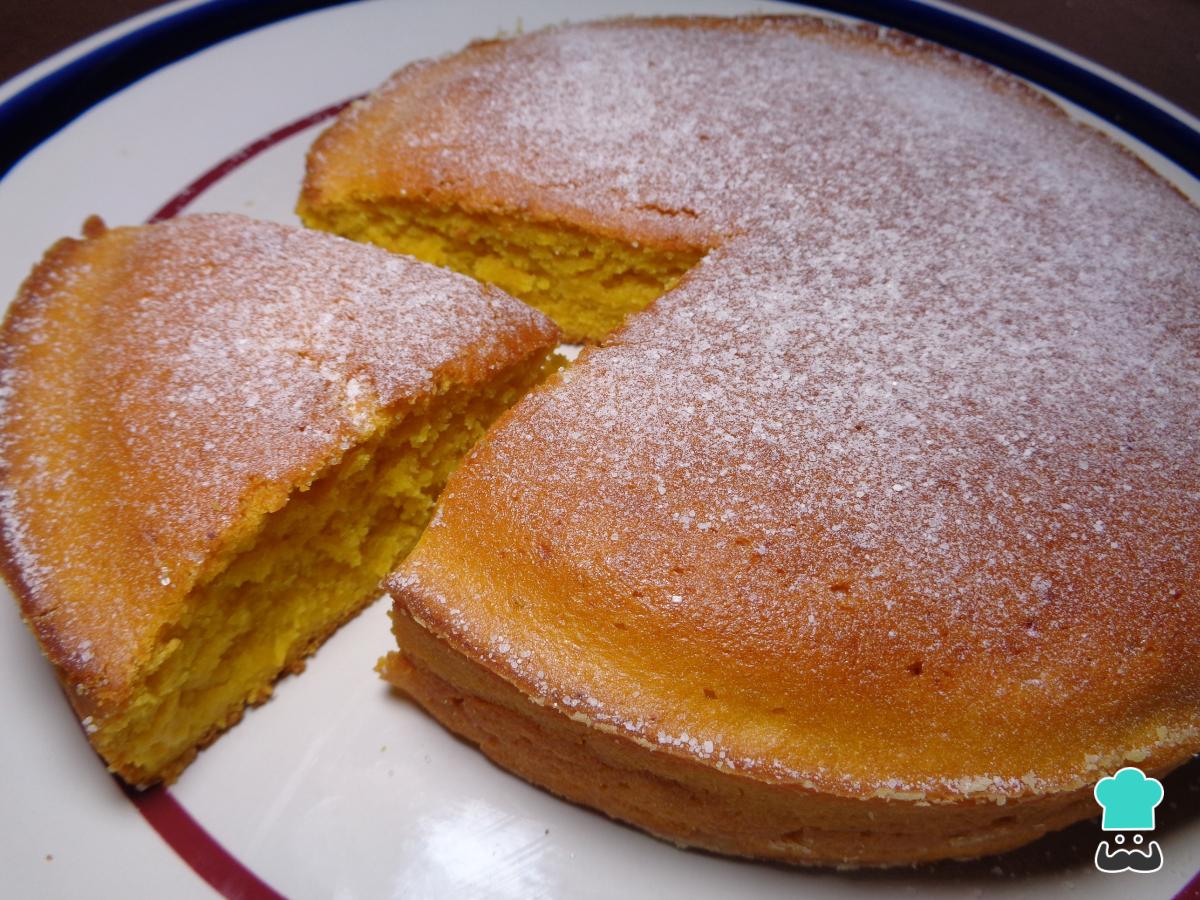 Receta de Tarta de zanahoria sin gluten y sin huevo