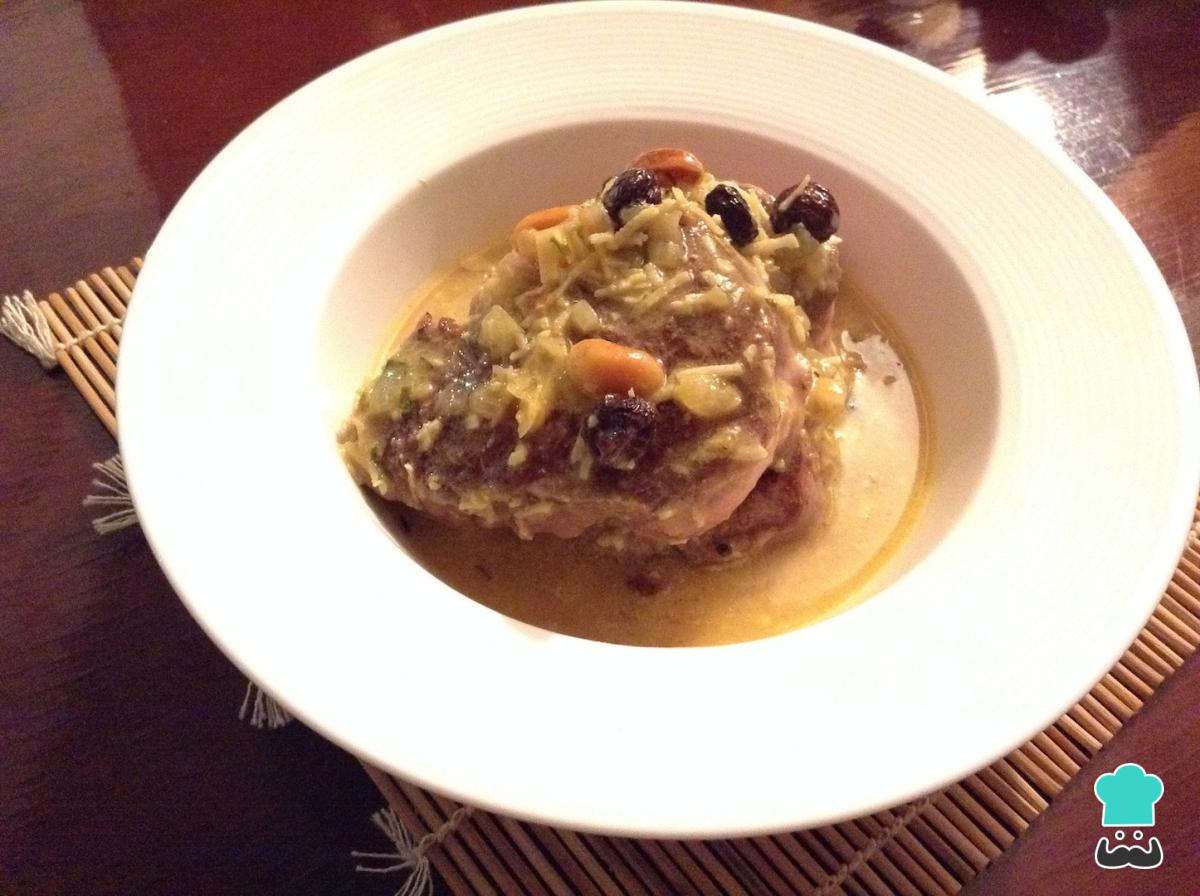 Receta de Lomo al curry