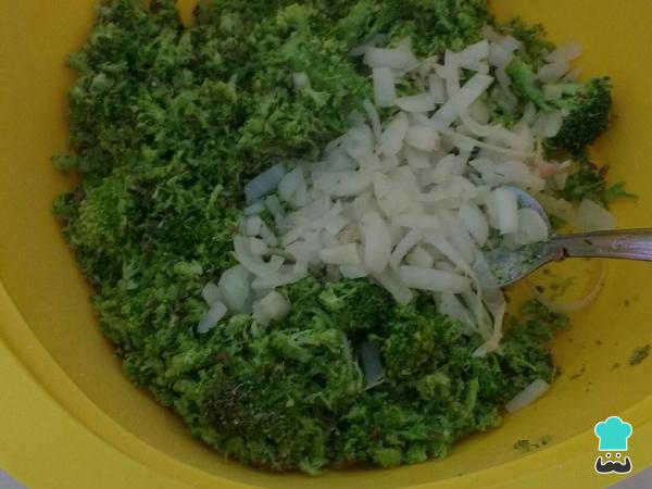 Receta de Tortitas de brócoli veganas - Paso 7