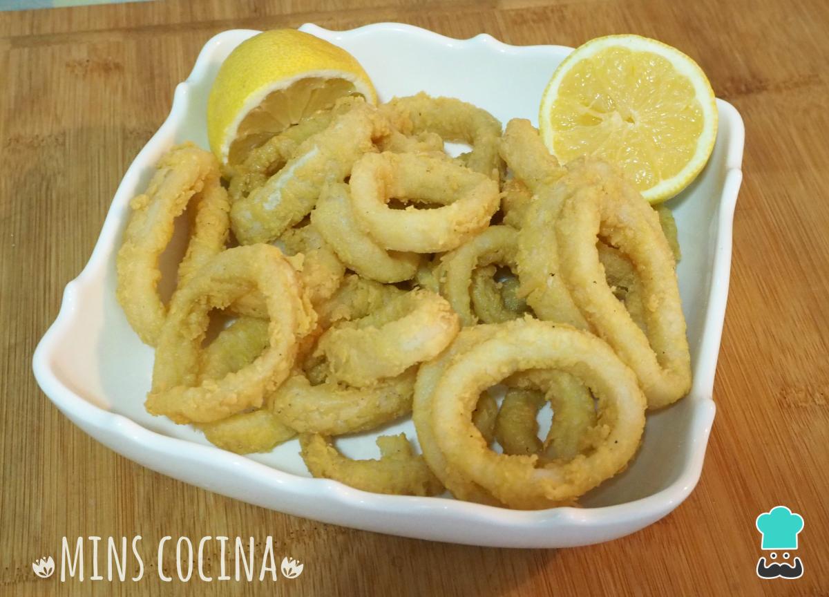 Receta de Calamares a la andaluza sin gluten