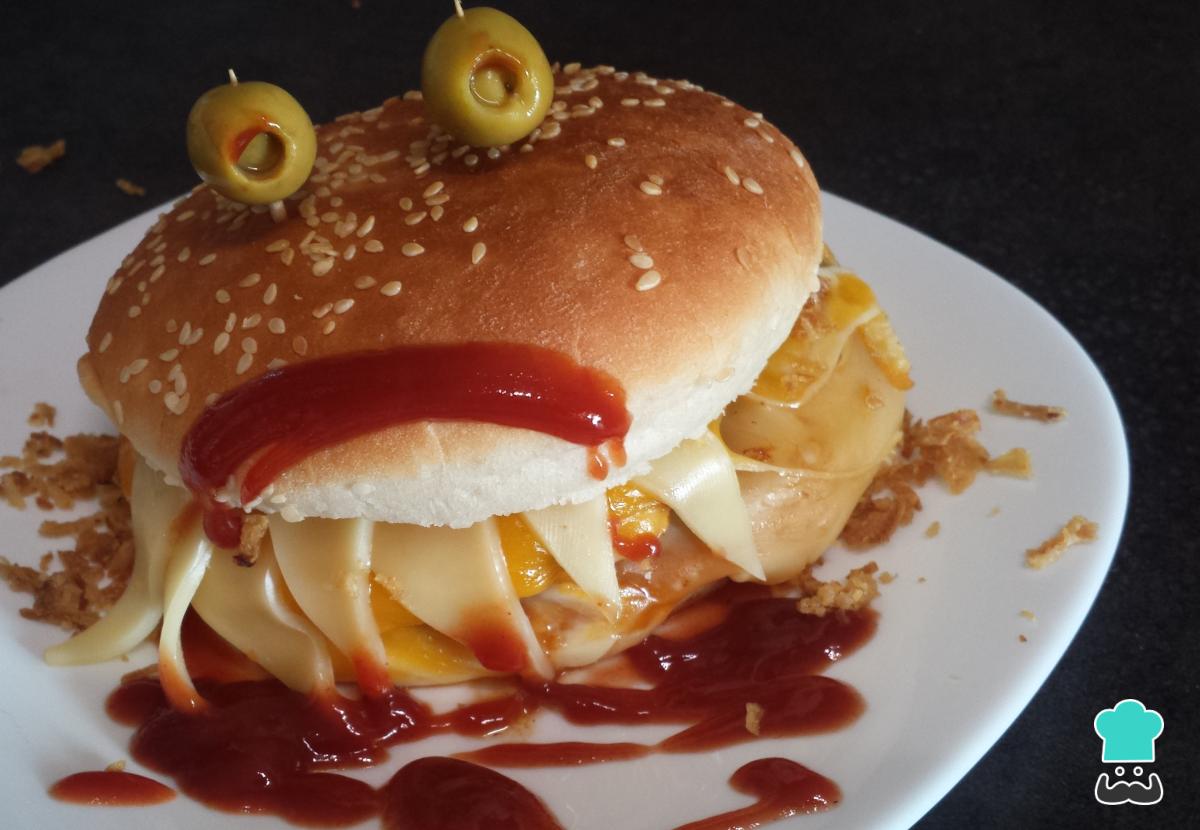 Receta de Hamburguesa para niños