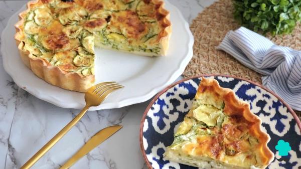 Receta de Pastel de calabacín al horno con queso gratinado: cremoso y con un toque crujiente irresistible - Paso 8