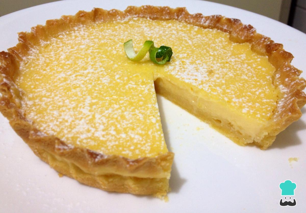 Receta de Pie de limón casero paso a paso