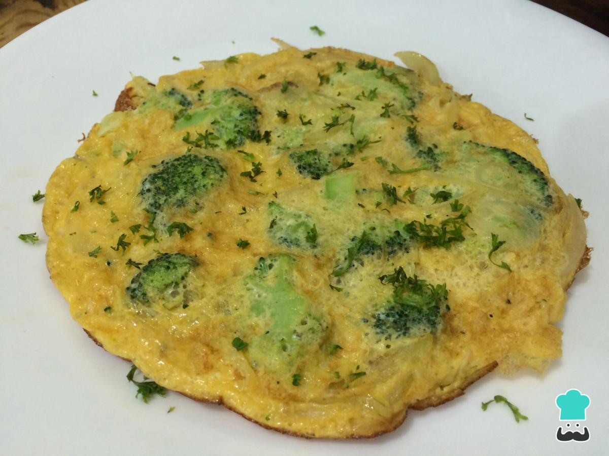 Receta de Tortilla de brócoli light