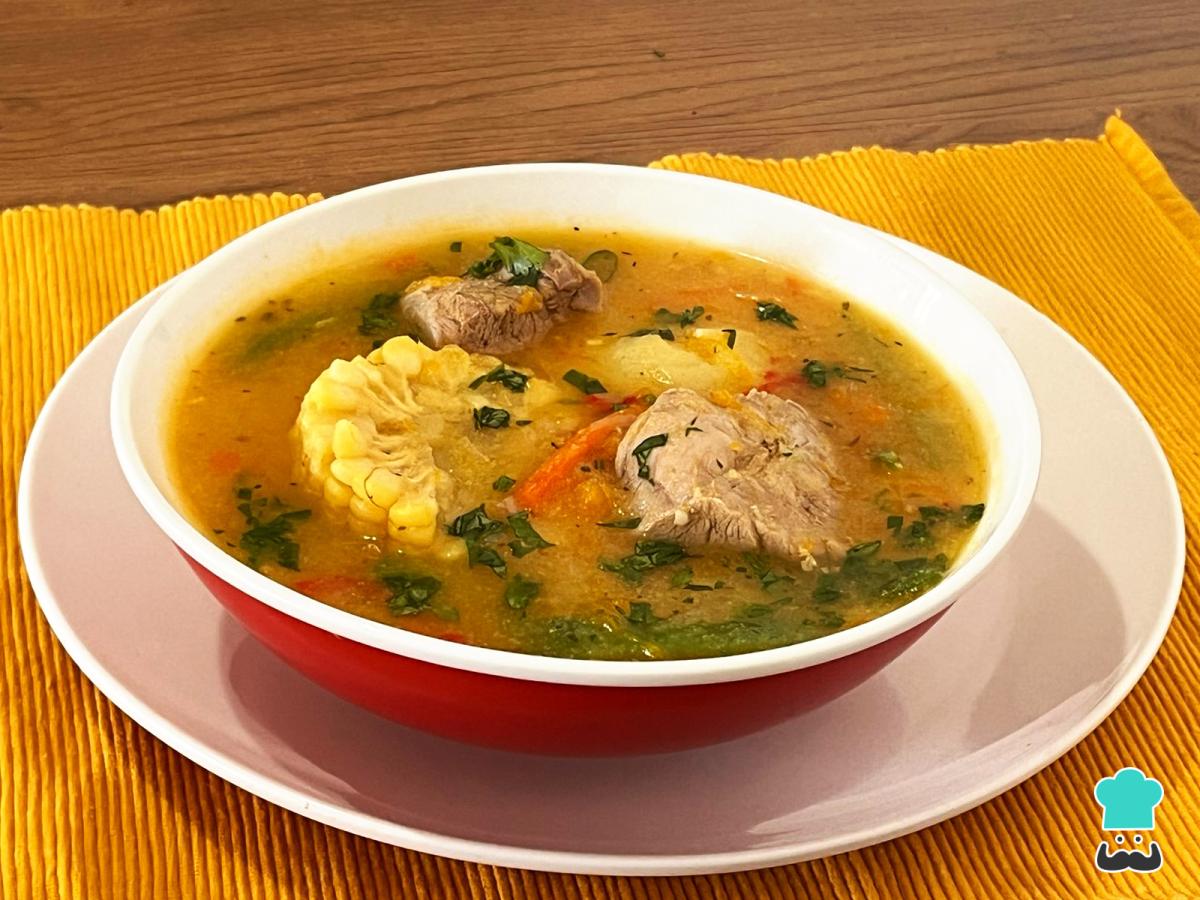 Receta de Cazuela de cerdo con chuchoca