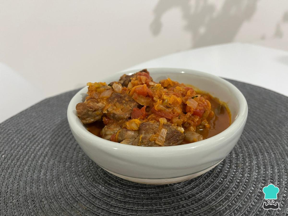 Receta de Estofado de carne para pastas