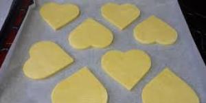 Receta de galletas de corazon