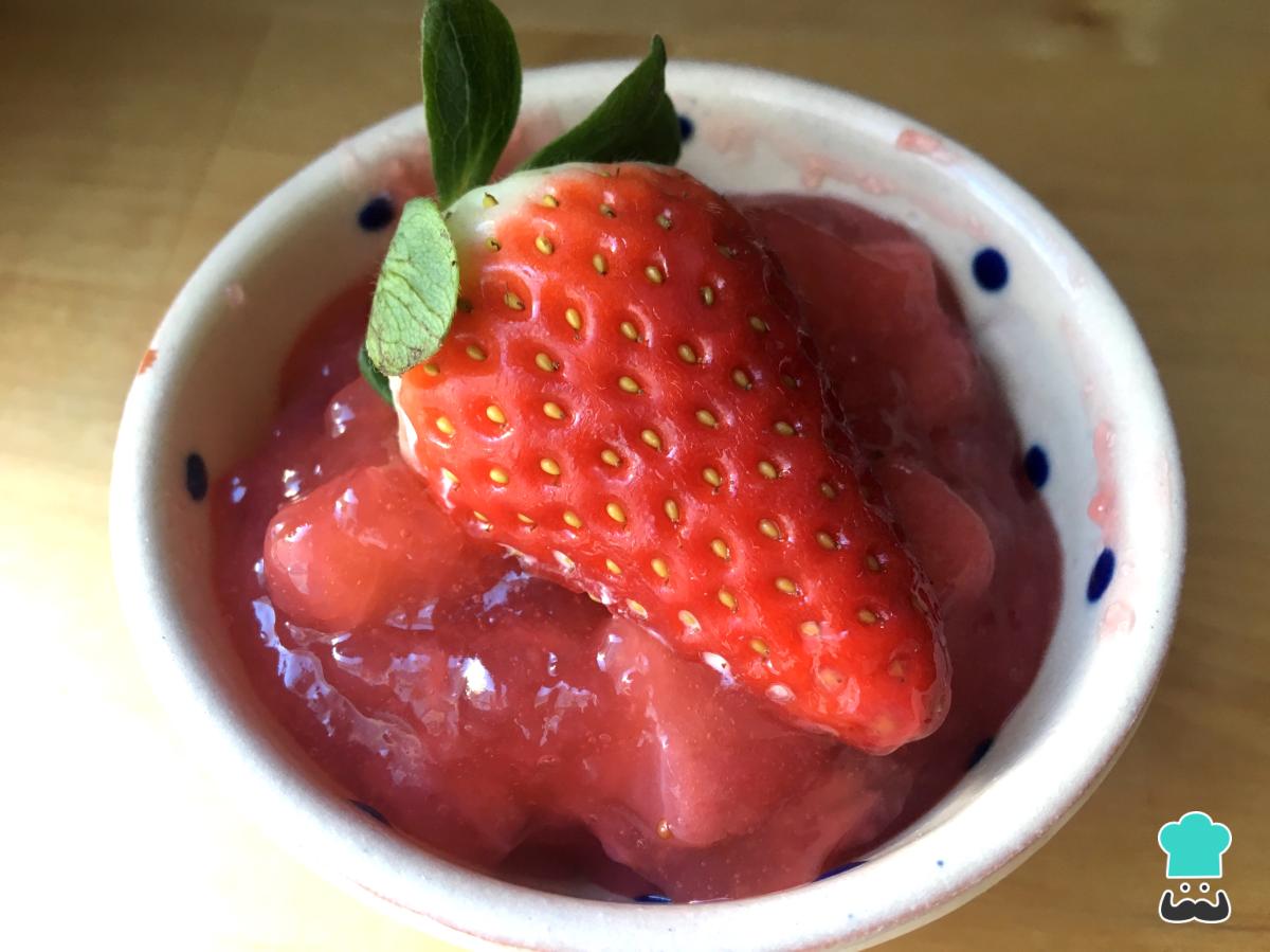 Receta de Relleno de fresa para tartas