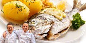 Hermanos Torres, chefs: “Si quieres que la dorada al horno te quede como mantequilla, ponla con la carne hacia abajo y cúbrela con hierbas provenzales, panko y ralladura de limón”