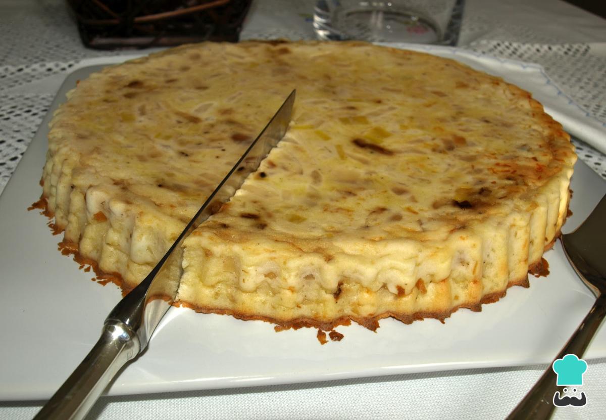 Receta de Thermomix: Pastel De Puerros