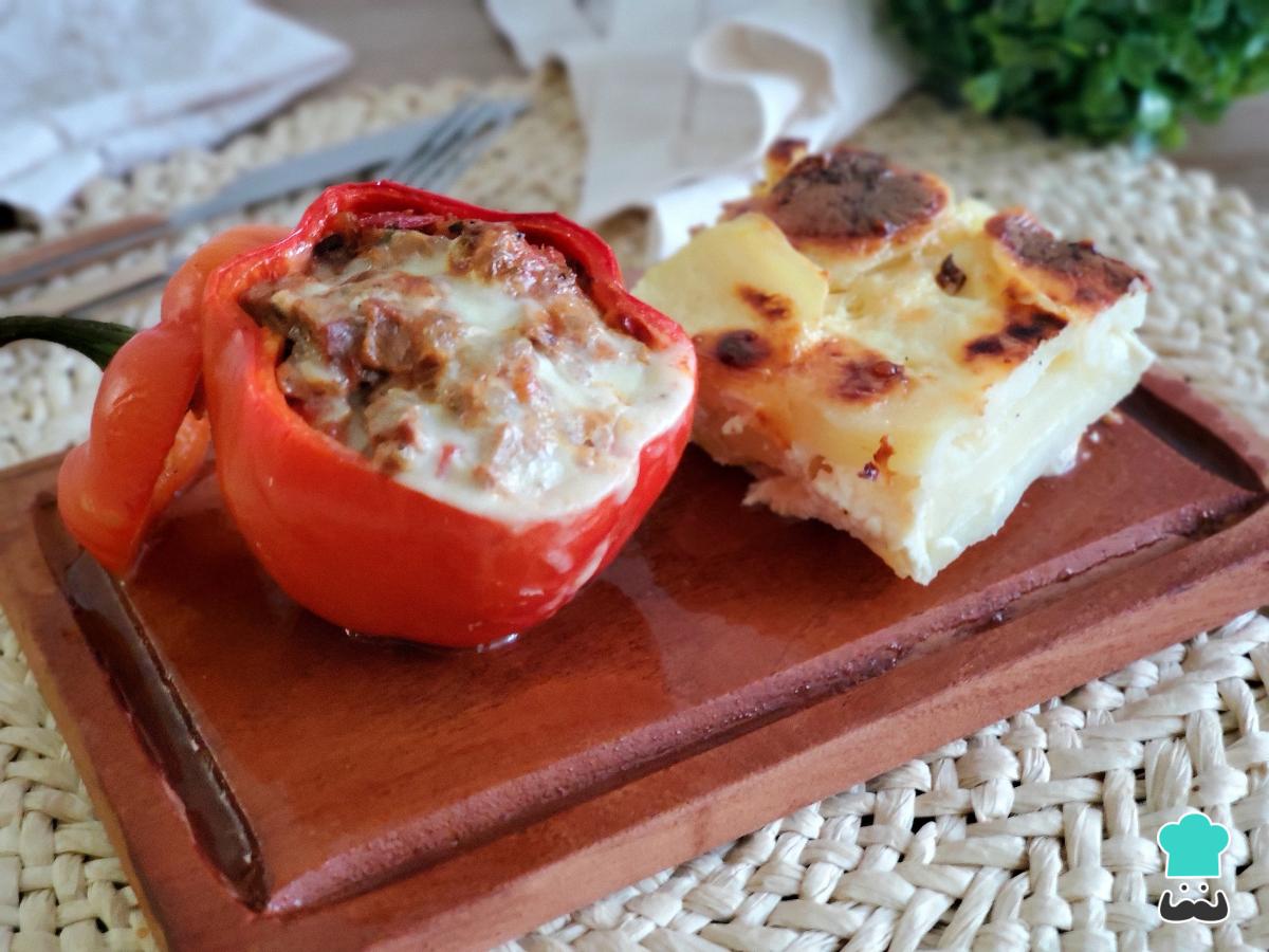 Receta de Pastel de papa y rocoto relleno