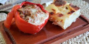 Receta de Pastel de papa y rocoto relleno