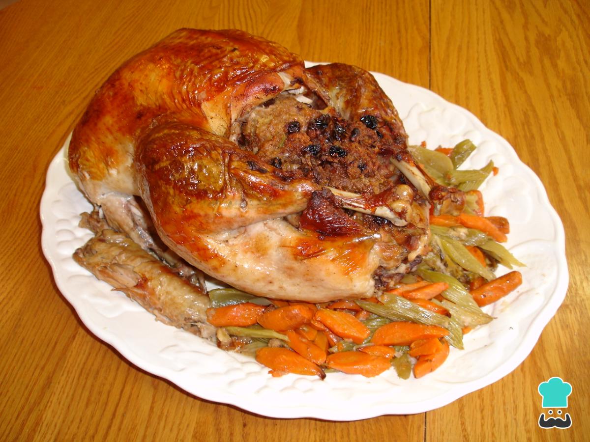 Receta de Pavo navideño