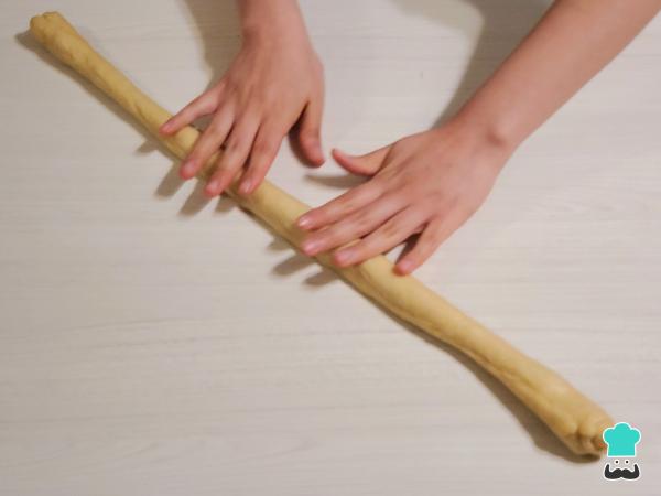 Receta de Roscón de Reyes sin lactosa - Paso 8