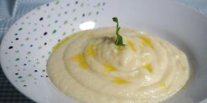Receta de Crema de coliflor de la abuela