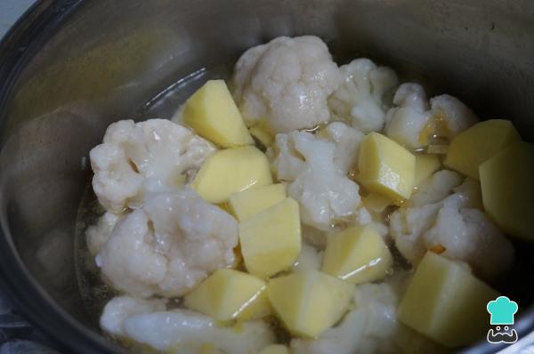 Receta de Crema de coliflor de la abuela - Paso 3