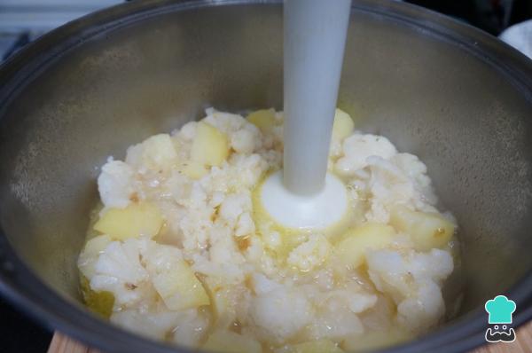 Receta de Crema de coliflor de la abuela - Paso 4